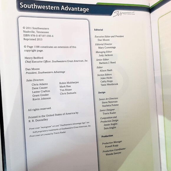 Southwestern Advantage Math II (Volume II) HC Dan Moore - Picture 9 of 16